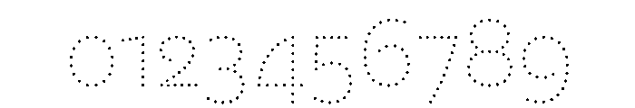 NouveauLed ThinRose Font OTHER CHARS