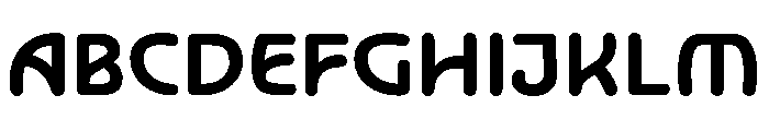 NouveauQuellstift BoldNenuphar Font UPPERCASE