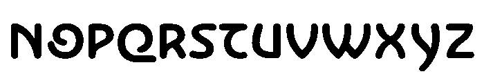 NouveauQuellstift BoldRose Font UPPERCASE