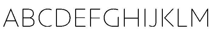 NouveauQuellstift HairCrocus Font UPPERCASE