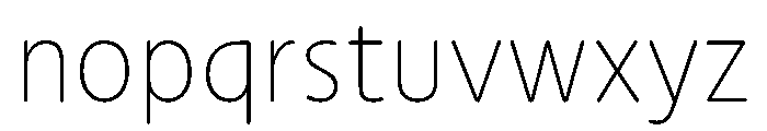 NouveauQuellstift HairDahlia Font LOWERCASE