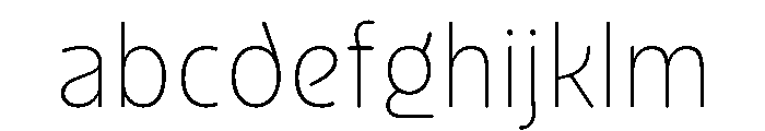 NouveauQuellstift HairThistle FONT