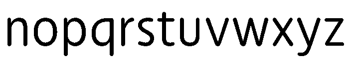 NouveauQuellstift LightCrocus Instance Font LOWERCASE