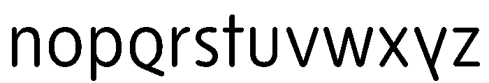 NouveauQuellstift LightNenuphar Font LOWERCASE