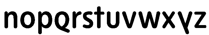 NouveauQuellstift MediumNenuphar Font LOWERCASE