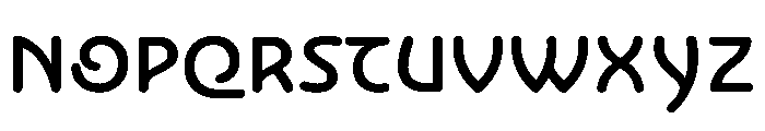 NouveauQuellstift MediumRose Font UPPERCASE