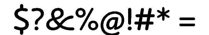 NouveauQuellstift RegularCrocus Instance Font OTHER CHARS