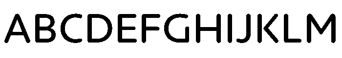 NouveauQuellstift RegularCrocus Instance Font UPPERCASE