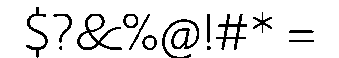 NouveauQuellstift ThinCrocus Font OTHER CHARS