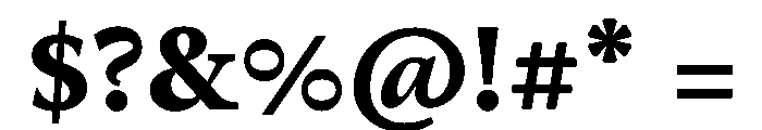 Novela Black Font OTHER CHARS