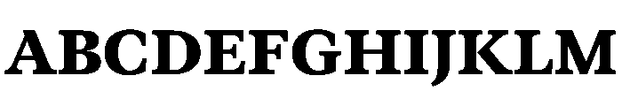 Novela Black Font UPPERCASE
