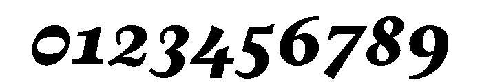 Novela BlackItalic Font OTHER CHARS