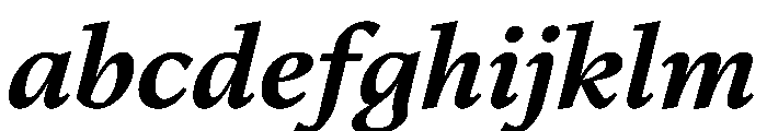 Novela BoldItalic FONT
