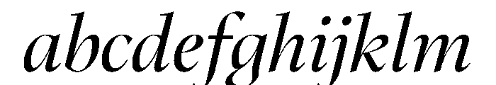 Novela DisplayItalic FONT