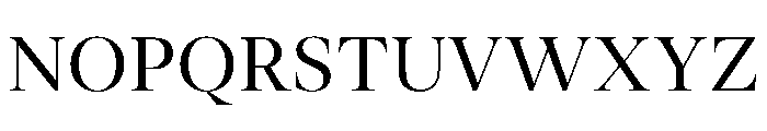 Novela DisplayRegular Font UPPERCASE