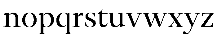 Novela DisplayRegular Font LOWERCASE