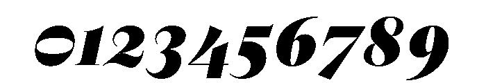 Novela PosterItalic Font OTHER CHARS