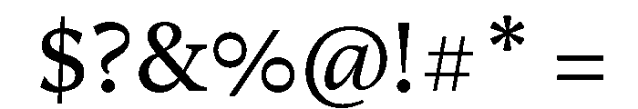 Novela Regular Font OTHER CHARS