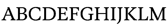 Novela Regular Font UPPERCASE