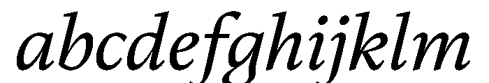 Novela RegularItalic FONT