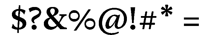 Novela Semibold Font OTHER CHARS