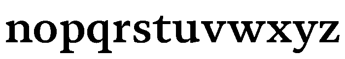 Novela Semibold Font LOWERCASE