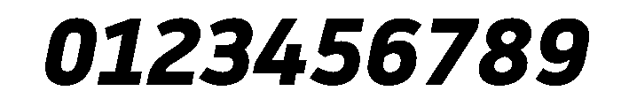 NowayBold Italic Font OTHER CHARS