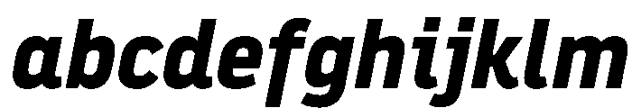 NowayBold Italic FONT