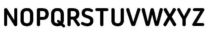 NowayRound Medium Font UPPERCASE