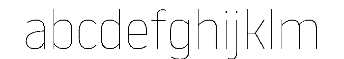 NowayRound Thin FONT