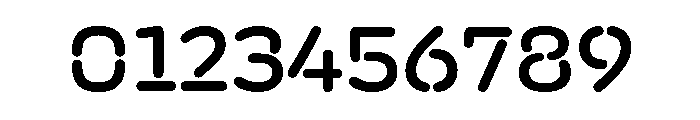 NoylandDLv3AAA Stencil Font OTHER CHARS