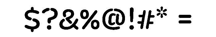 NoylandDLv3AAA Stencil Font OTHER CHARS