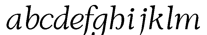 Nobleman Book Italic FONT