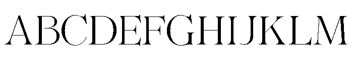 Nobleman Display Font UPPERCASE