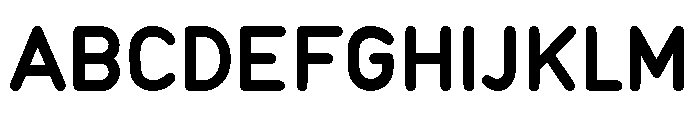 Normalise Din Regular Font UPPERCASE