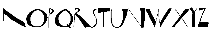 Nova Horst Regular Font LOWERCASE