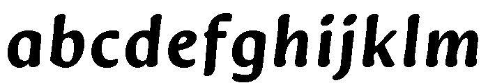 Novaletra Sans Bold Italic FONT