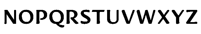Novaletra Sans Bold Font UPPERCASE