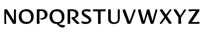 Novaletra Sans Demi Bold Font UPPERCASE