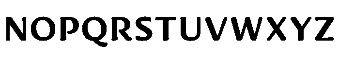 Novaletra Sans Heavy Font UPPERCASE