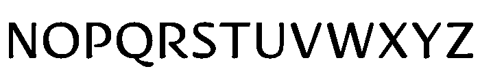 Novaletra Sans Medium Font UPPERCASE