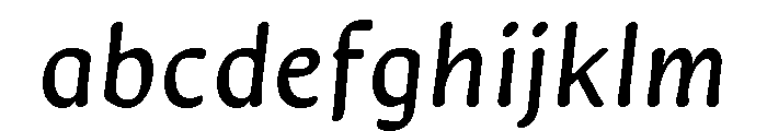 Novaletra Sans Regular Italic FONT