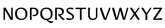 Novaletra Sans Regular Font UPPERCASE
