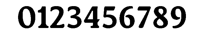Novaletra Serif Bold Font OTHER CHARS