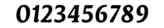 Novaletra Serif Extra Bold Italic Font OTHER CHARS