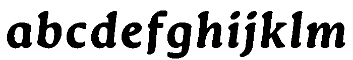 Novaletra Serif Extra Bold Italic FONT