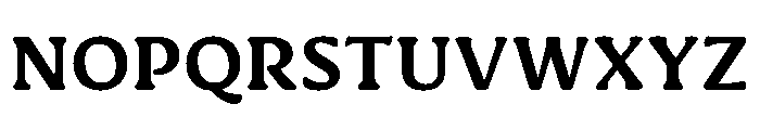 Novaletra Serif Extra Bold Font UPPERCASE