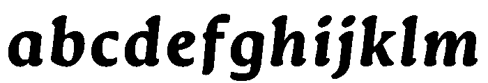 Novaletra Serif Heavy Italic FONT