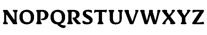 Novaletra Serif Heavy Font UPPERCASE