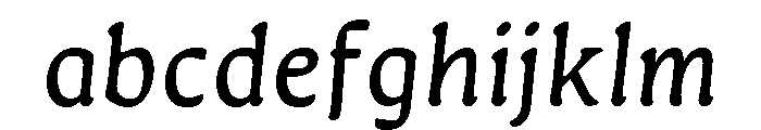 Novaletra Serif Light Italic FONT